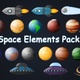 Space Elements Pack - VideoHive Item for Sale