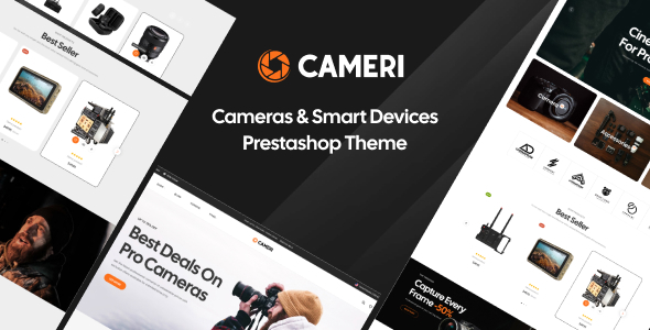 Leo Cameri -  Cameras & Smart Devices Elementor Prestashop Theme