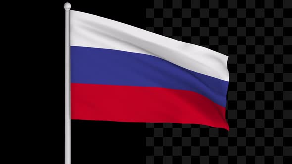 Russia Flag Loop