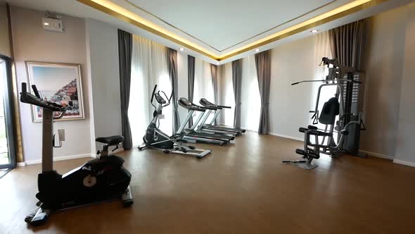 Home Fitness Room/ Gym Decoration Idea