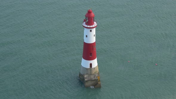 Lighthouse near Beachy Head