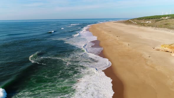 Fly Above Beach