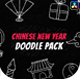 Chinese New Year Doodles Pack - VideoHive Item for Sale