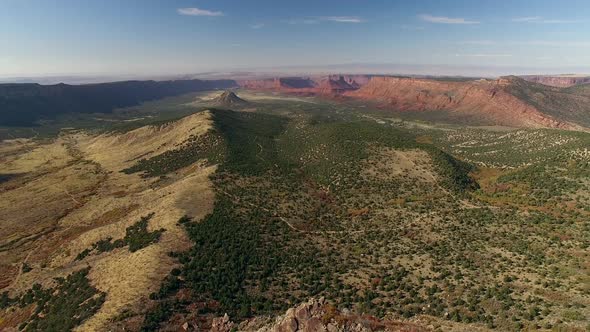 Out of valley in Moab