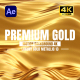 Premium Gold Motion Background Pack 4K \ Vertical - VideoHive Item for Sale