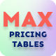 Max Pricing Tables - Bootstrap and HTML5 Version - CodeCanyon Item for Sale
