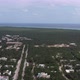 Aerial Panoramic View of Aldea Zama a Residential Development in Tulum, Mexico - VideoHive Item for Sale