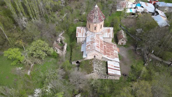 ancient medieval church