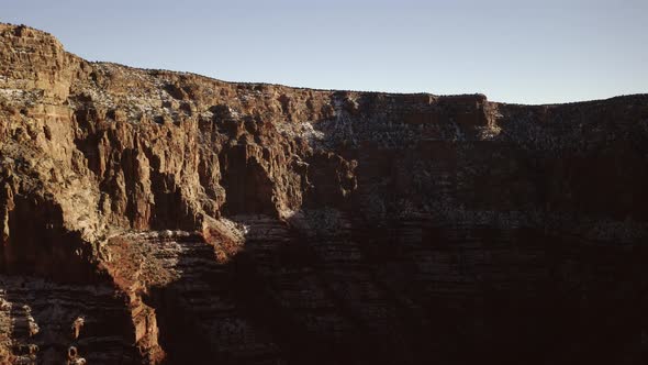 Grand Canyon on a sunny day 
