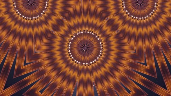 Flower pattern kaleidoscope abstract