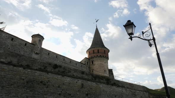 One of the Kamianets-Podilskyi Castle's towers
