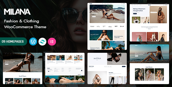 Milana - Fashion & Clothing Store WooCommerce WordPress Theme