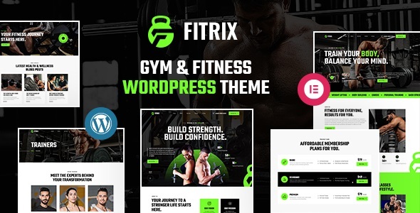 Fitrix | GYM & Fitness WordPress Theme