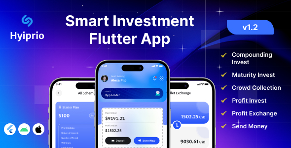 Hyiprio - Smart Investment Flutter App