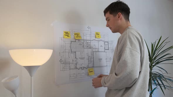 The Engineer Glues Notes on the House Plan