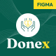 Donex - Charity & Nonprofit Figma Template. - ThemeForest Item for Sale