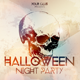 Skull Halloween Night Party Poster + Fb Cover - GraphicRiver Item for Sale