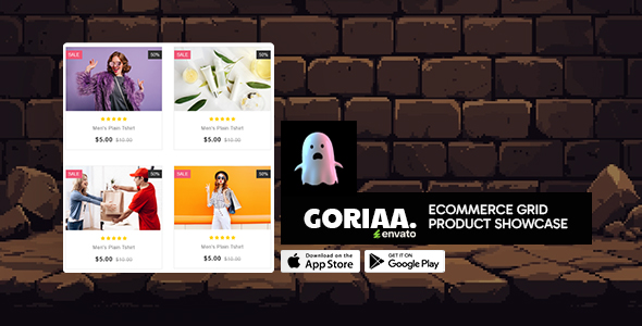 Goriaa | Ecommerce Grid Product Showcase