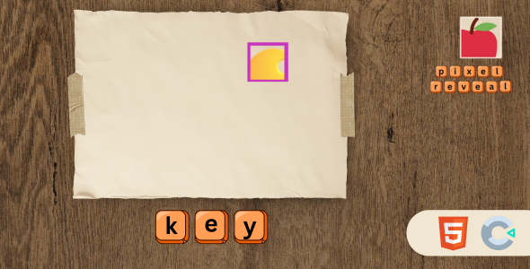 Pixel Reveal: Word Guess Puzzle