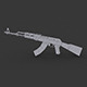 AK-47 Low Ply Model - 3DOcean Item for Sale
