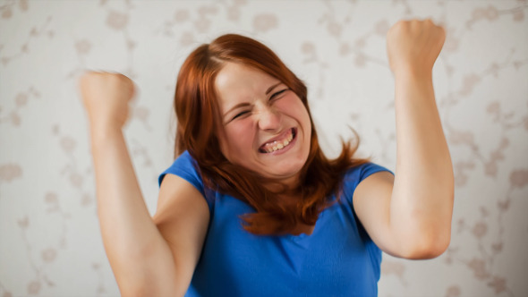 Teenager Communicates by Webcam