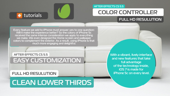 Clean Lower Thirds alt