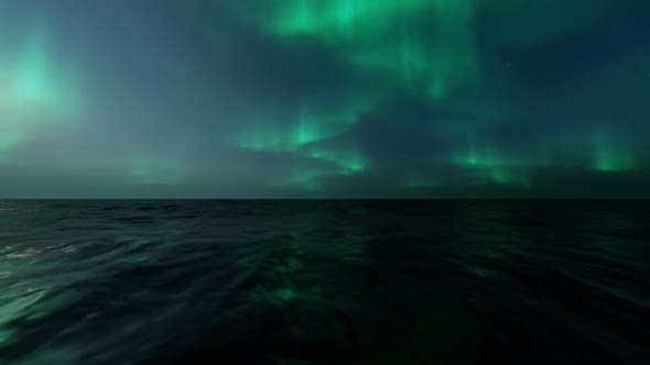 Aurora On Sea Loopable