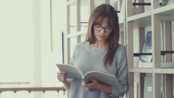 Young Woman Reading