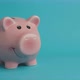 Saving Up Euro Coins In a Piggy Bank - VideoHive Item for Sale