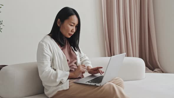 Woman Working from Home