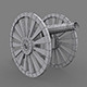Canon Low Poly - 3DOcean Item for Sale