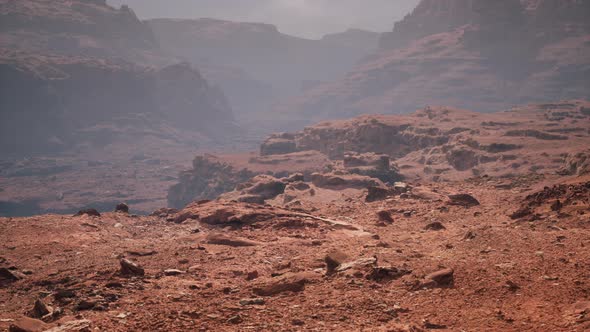 Grand Canyon in Arizona at Sunny Day