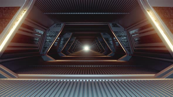 Sci Fi Corridor Loop