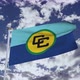 CARICOM Flag With Sky 4k - VideoHive Item for Sale