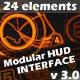 Modular HUD Interface v 3.0 - VideoHive Item for Sale