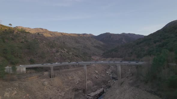 Bridge Over Dry Mountain River