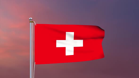 Switzerland Flag 4k