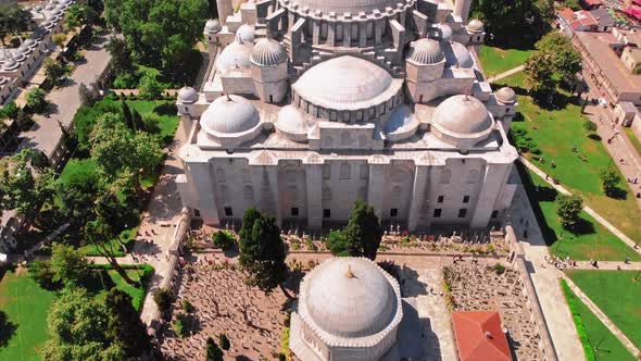 Istanbul Aerial Views of Main Attractions