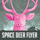 Space Deer Flyer Template - GraphicRiver Item for Sale