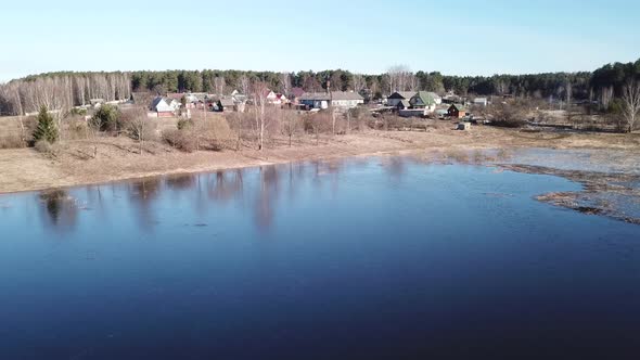 Spring Landscape Of Shevino Lake 20