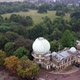 A Drone View of an Observatory with White Domes and a Green Park Nearby - VideoHive Item for Sale