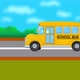 Cartoon School Bus - VideoHive Item for Sale