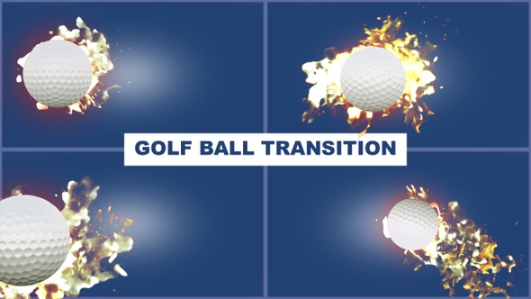 Golf Ball Transition Pack 4K