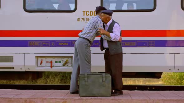 The Man on the Train Ride Says Goodbye