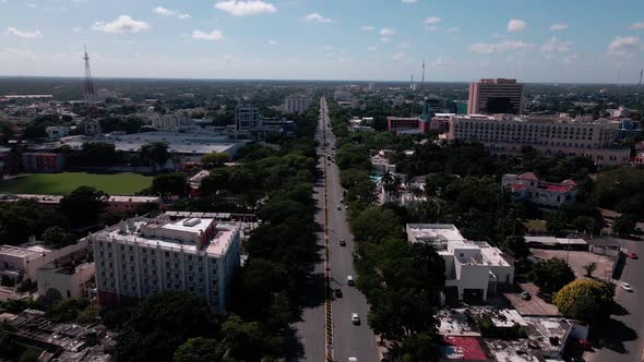 Paseo del montejo is the emblematic street of Yucatan