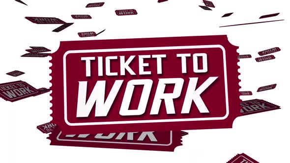 Ticket To Work Employment Program Find Job Get Hired 3d Animation