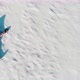 Aerial View From Above of Children Lying on White Snow - VideoHive Item for Sale