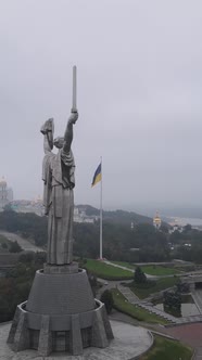 Motherland Monument in Kyiv Ukraine