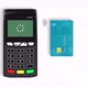 Pos Device with Contactless Credit Card 4K - VideoHive Item for Sale