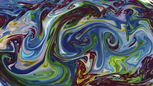 Abstract Colorful Sacral Liquid Waves Texture 363 alt